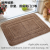 Rectangular pattern mat plain fluffy bathroom mat non-slip villi mat TPR bottom mat bedside carpet indoor doorway mat