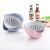 Straw Rotating Drain Basket Creative Size Fruit and Vegetable Basket Household Double Layer Vegetable Washing Basket Kitchen Vegetable Basin