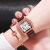 Korean Fashion Square Diamond Women's Belt Watch Simple Roman Digital Rhinestone Quartz Women's Watch Wholesale