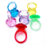 Children's Plastic Acrylic Crystal-like Boys and Girls Exaggerated Gem Ring Toy Play House Game Reward Gift