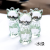 Children's Acrylic Crystal-like Kitten Animal Ornament Boys and Girls Diy Jewelry Pendant Video Game City Prize Toy