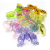 Children's Amusement Park Play House Toys Scattered Beads Bead String Jewelry Decoration Diy Acrylic Imitation Crystal Big Bowknot
