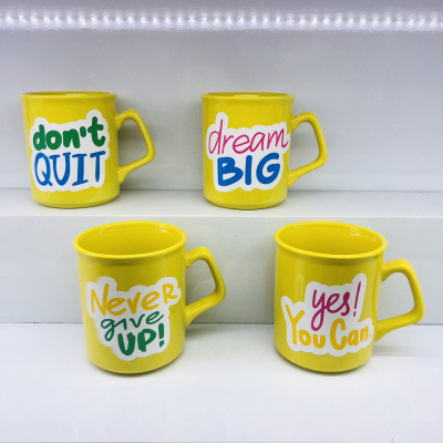 At913 Creative Inspirational up 11 Oz Ceramic Cup Daily Use Articles Water Cup Mug Life Department Store2023