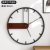 Cross-Border Supply] Wholesale Amazon Wall Clock Iron Art Hot Sale Living Room Clock Simple Retro Nordic Creative Wall Clocks