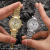 Cross-Border Fashion Simple Strip Nail Diamond Gypsophila Watch Elegant Graceful Bracelet Watch Quartz Women's Watch 