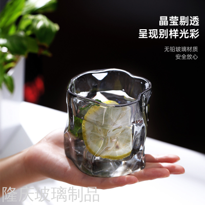 INS Style Creative Twizz Mug Paper Folding Cup Glass Good-looking Whiskey Shot Glass Beer Steins Wine Glass Water Cup