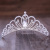 Xy014 Bride Headdress Crown Three-Piece Wedding Necklace Earrings Jewelry Suit European and American New Wedding Accessories