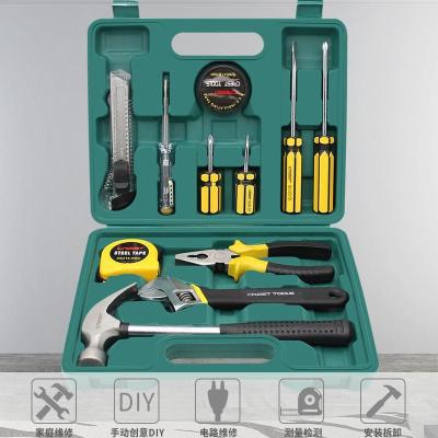 Vice Combined Mix Tool Set Daily Maintenance Hardware Pliers Hammer Wrench Screwdriver Set Household
