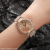 Cross-Border Fashion Simple Strip Nail Diamond Gypsophila Watch Elegant Graceful Bracelet Watch Quartz Women's Watch 
