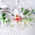 Bride Wreath Headdress Photography Decor Artificial Flower Korean Style Green Fresh Elegant Ribbon Adjustable Headband