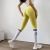 Digital Peach Hip Fitness Women's Seamless Skinny Hip Raise Moisture Wicking Yoga Quick-Drying Running Exercise Pants