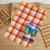 Foreign Trade Kitchen Essential Cotton Lattice Tea Towels Bowl-Cleaning Towel Baking Cloth Liner Rag Lint-Free