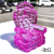 Children's Toy Gem Colorful Transparent Acrylic Royal Seat Imitation Crystal Ornament Handmade Beaded Material Accessories
