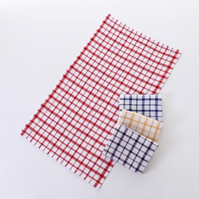 Foreign Trade Kitchen Essential Cotton Lattice Tea Towels Bowl-Cleaning Towel Baking Cloth Liner Rag Lint-Free