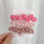 Plaid Small Intestine Hair Band 3 Sets Rubber Band Candy Color Tie Hair Rope Net Red Hair Ring Korean Style Sweet Hair Band