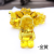 Chinese Simple Retro Style Crystal Crafts Desktop Office Ornaments Violent Bear Simulation Color Cartoon Animal