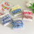 Plaid Small Intestine Hair Band 3 Sets Rubber Band Candy Color Tie Hair Rope Net Red Hair Ring Korean Style Sweet Hair Band
