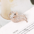 Best Seller in Europe and America Exquisite Diamond Dragonfly Flower Brooch Korean Style High-End Corsage AliExpress Wish Clothing Accessories Pin