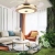 Invisible Fan Lamp Wind Modern Minimalist Living Room Dining Room Silent Bedroom Chandelier
