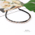 New Fashion Simple Ins Korean Style Fine Particles Rhinestone Headband Women's Street Shooting Travel Commemorative Hair Accessories Headdress