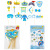 Boy Girl Baby Birthday Party Photo Props Boy Girl Baby Shower Decoration Wholesale