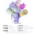 Plastic Large Transparent Doll Cartoon Acrylic Imitation Crystal Digging Gem Sugar Pusher Reward Gift Decoration Toy