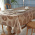 Factory Direct Sales High-End Nordic Style Waterproof Oil-Proof Disposable 3D Embossed Tablecloth Table Cloth