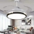 Invisible Fan Lamp Wind Modern Minimalist Living Room Dining Room Silent Bedroom Chandelier
