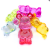 Chinese Simple Retro Style Crystal Crafts Desktop Office Ornaments Violent Bear Simulation Color Cartoon Animal