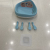 Cloud-Shaped Wall Hanging Drain Soap Box Household Bathroom Punched Tape-Free Hook Soap Box Holder