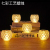 Creative Simulation Led Electronic Candle Light Crystal Candle Holder Breathable Bras Christmas Wedding Celebration Decoration Crystal Ornaments