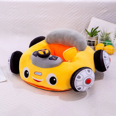 Customized Children's Small Sofa Cartoon Baby Seat Plush Toy Infant Learning Sitting Artifact Baby Infant Dining Chair