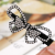 Japanese and Korean Big Bowknot Clip New Luxury Girl Internet Influencer Hair Clip Retro Side Clip Hair Accessories Women's Classic Style Headdress