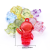 Children's Transparent Acrylic Crystal Spaceman Pendant Toy Kindergarten Boys and Girls Early Education Rewards Gift