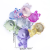 Plastic Large Transparent Doll Cartoon Acrylic Imitation Crystal Digging Gem Sugar Pusher Reward Gift Decoration Toy