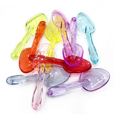 Acrylic Children Play House Imitation Crystal Toys Small Spoon Diy Boys and Girls Game Props Task Reward