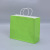 Kraft Paper Bag in Stock Wholesale Clothing Advertising Shopping Handbag Takeaway Gift Bag Customizable Logo