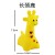 Children's Cartoon Bath Vinyl Toy Baby Small Yellow Duck Playing Water Squeeze and Sound Sound Animal Stall Factory Hot Sale