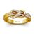 Wish Amazon Hot Sale European and American Knotted Ring Diamond-Embedded Elegant Ring Women's Wedding Closed Ring Shijia
