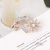 European and American New Fashion Alloy Full Diamond Flower Peacock Shape Brooch Factory Corsage Diamond High-End Pin Accessories