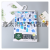 Digital Printing Shower Curtain Toilet Partition Curtain Waterproof Anti-Fog Thickened Shower Curtain Cloth Tropical Plant Series