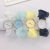 Japanese and Korean Summer Super Fairy Seersucker Color Ribbon Watch Female Macaron Color Gorgeous Girl Watch 