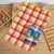 Foreign Trade Kitchen Essential Rag Cotton Lattice Tea Towels Bowl-Cleaning Towel Baking Cloth Liner Wholesale