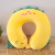 Factory Memory Foam Neck Pillow Noon Cherry Blossom Sleep Portable Snap Cervical Spine U-Shape Pillow Students Wholesale