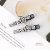 Korean a Pair of Hairclips Elegant Crown Rhinestone All-Match Simple Barrettes Side Clip Bar Shaped Hair Clip Headdress Jewelry Wholesale