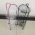 Supermarket shopping mall multi-layer display rack multi-layer removable shelf vegetables and fruits storage basket
