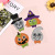 Halloween Cartoon Pumpkin Acrylic Diamond Paste Photo Shoot Stage Makeup Performance Eyebrow Face Pasters Eye Pad Wholesale