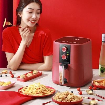 Yangzi Air Fryer Multi-Functional 5L Large Capacity Household New Smart Oil-Free Deep Frying Pan Commercial Gift