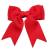 Factory Direct Sales Red Threaded Braid Double Layer Big Bow Ornament Bow DIY Accessories