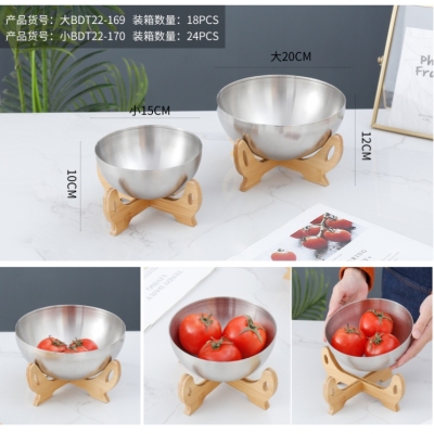 Stainless Steel Fruit Basket Snack Box